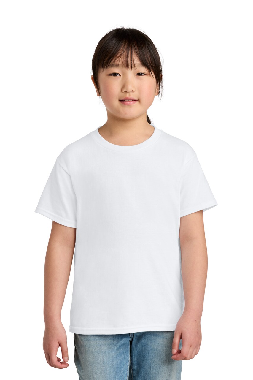 Gildan Youth Softstyle Midweight Crewneck Short Sleeve T-Shirt for School, Sports & Everyday Wear Cotton Tee